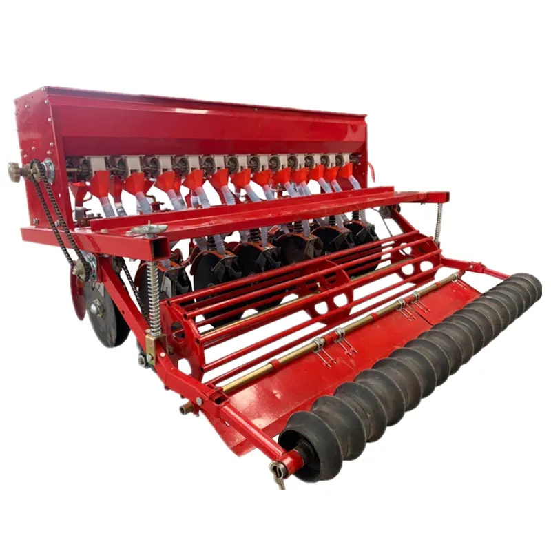 Rice Wheat Seed Planter Farm Tractor Electric Seed Planter Mounted Planting Machine