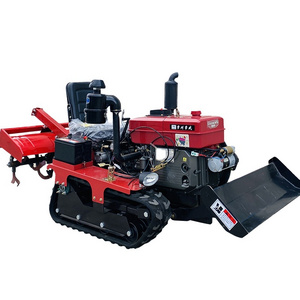 Chinese factory supply high quality Compact Tractor With Tracks Agricultural Machinery 25 hp 35hp Mini Crawler Tractor