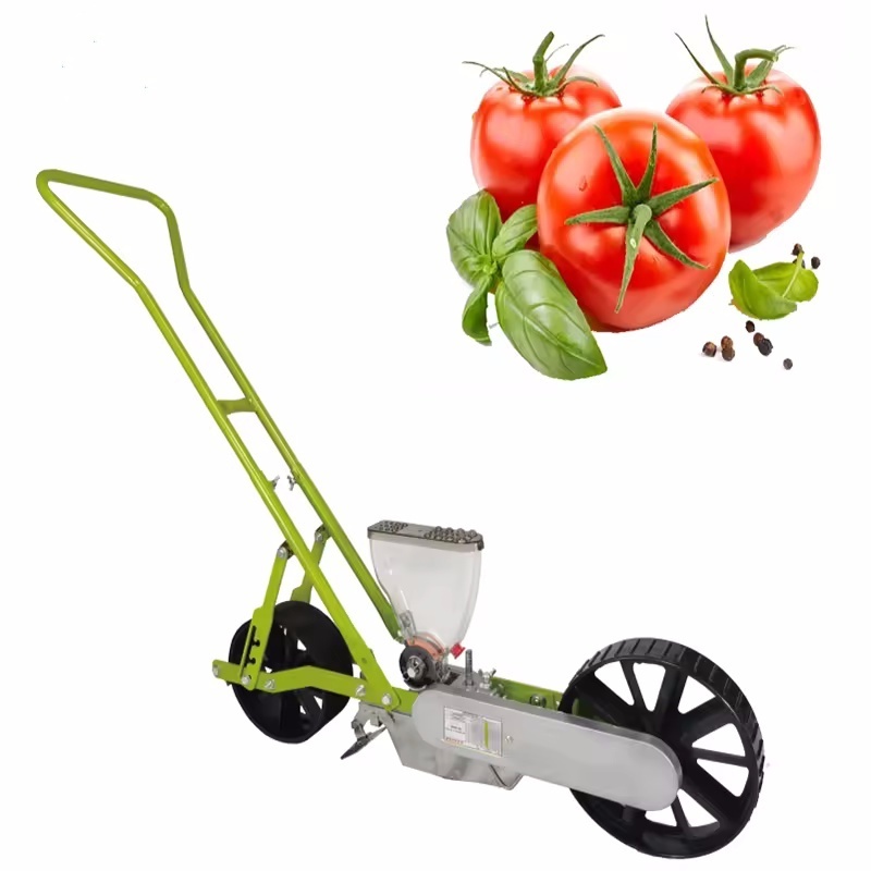 Manually Operated Seed Drill Onion Carrot Hand Push vegetable Seeder Machines