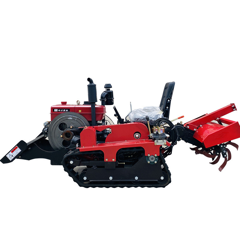 Chinese factory supply high quality Compact Tractor With Tracks Agricultural Machinery 25 hp 35hp Mini Crawler Tractor