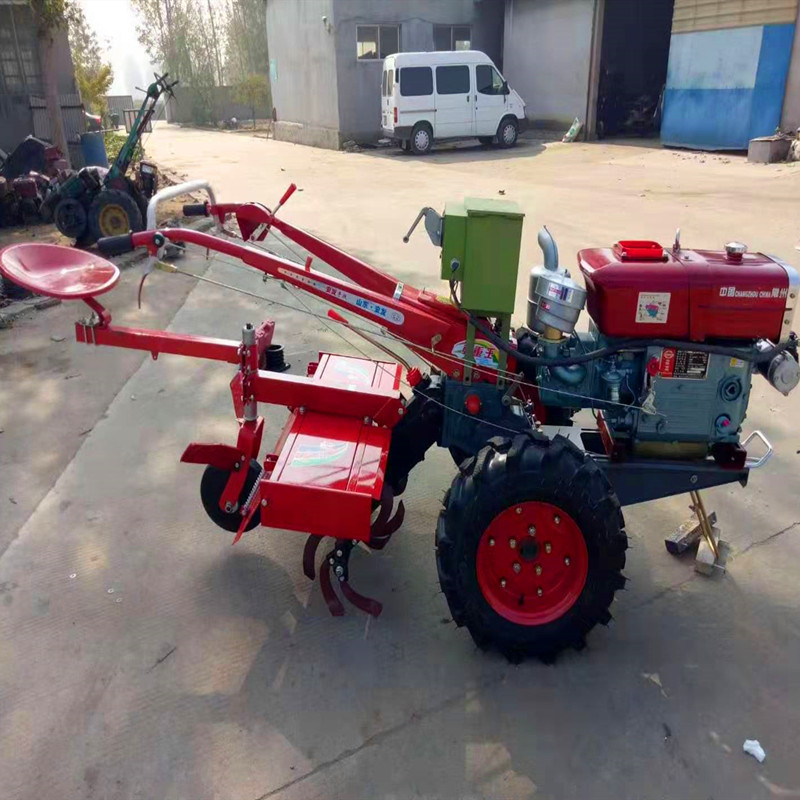 Whole sale Walking Tractor 8hp 12hp 15hp 18hp 20hp 22hp Diesel Engine Power 2 Wheel Walking Tractor