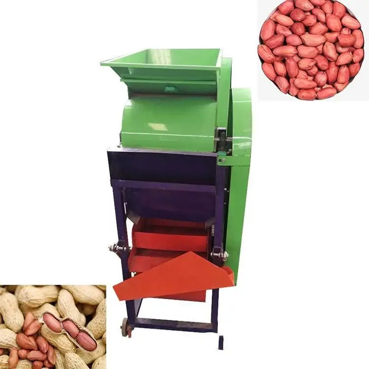 Peanuts Peeling Shelling Separator Groundnut Peanut Sheller Machine