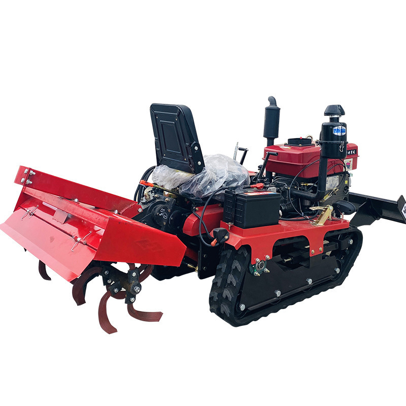 Chinese factory supply high quality Compact Tractor With Tracks Agricultural Machinery 25 hp 35hp Mini Crawler Tractor