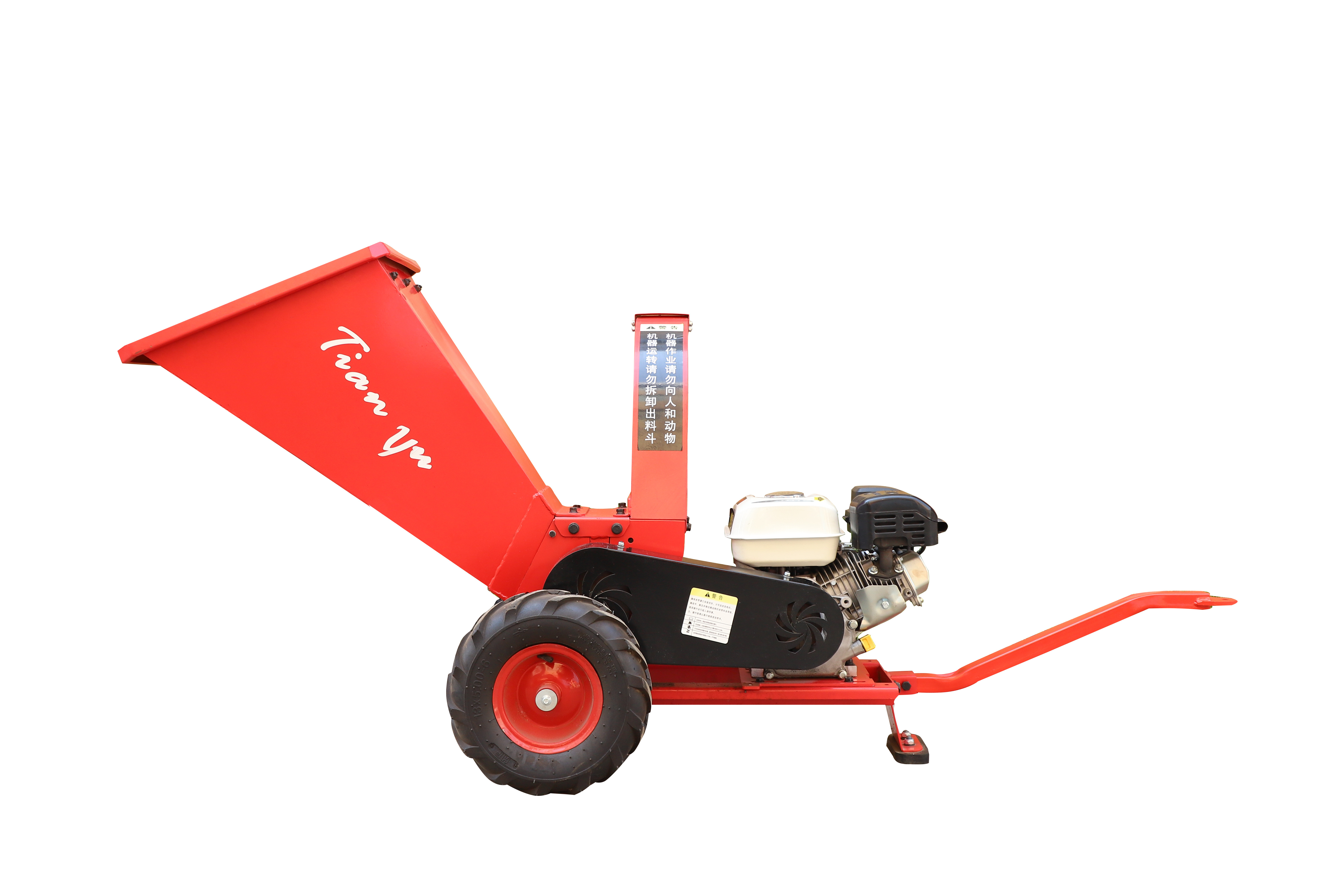 6.5Hp 15 Hp 6 Inch 8 Inch10 Inch Gasoline Engine Tree Branch Wood Chipper Shredder Wood Chipper Machine