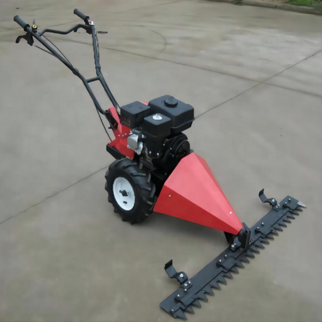 Walk Behind Mini Small Sickle Bar Mower Tractor Grass Cutter Cutting Machine Garden for Grass Cutting