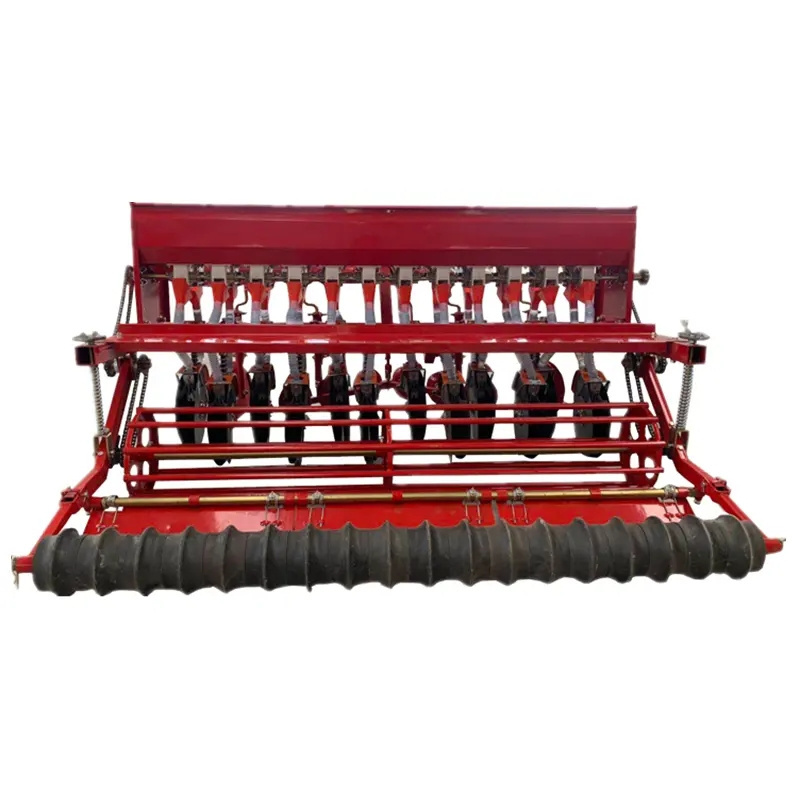 Rice Wheat Seed Planter Farm Tractor Electric Seed Planter Mounted Planting Machine