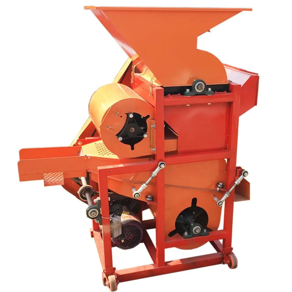 Automatic Peanut Shelling Machine Peanut Hulling Mini Peanut Sheller Machine