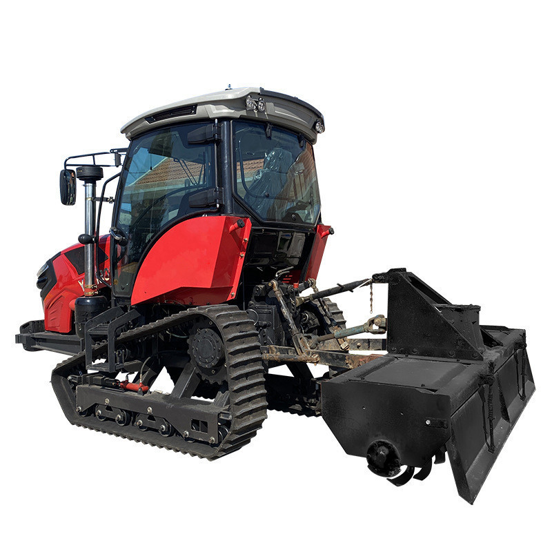 Factory Price 130HP Farm Crawler Tractor Agricultural Rubber Caterpillar Tractor For Sale