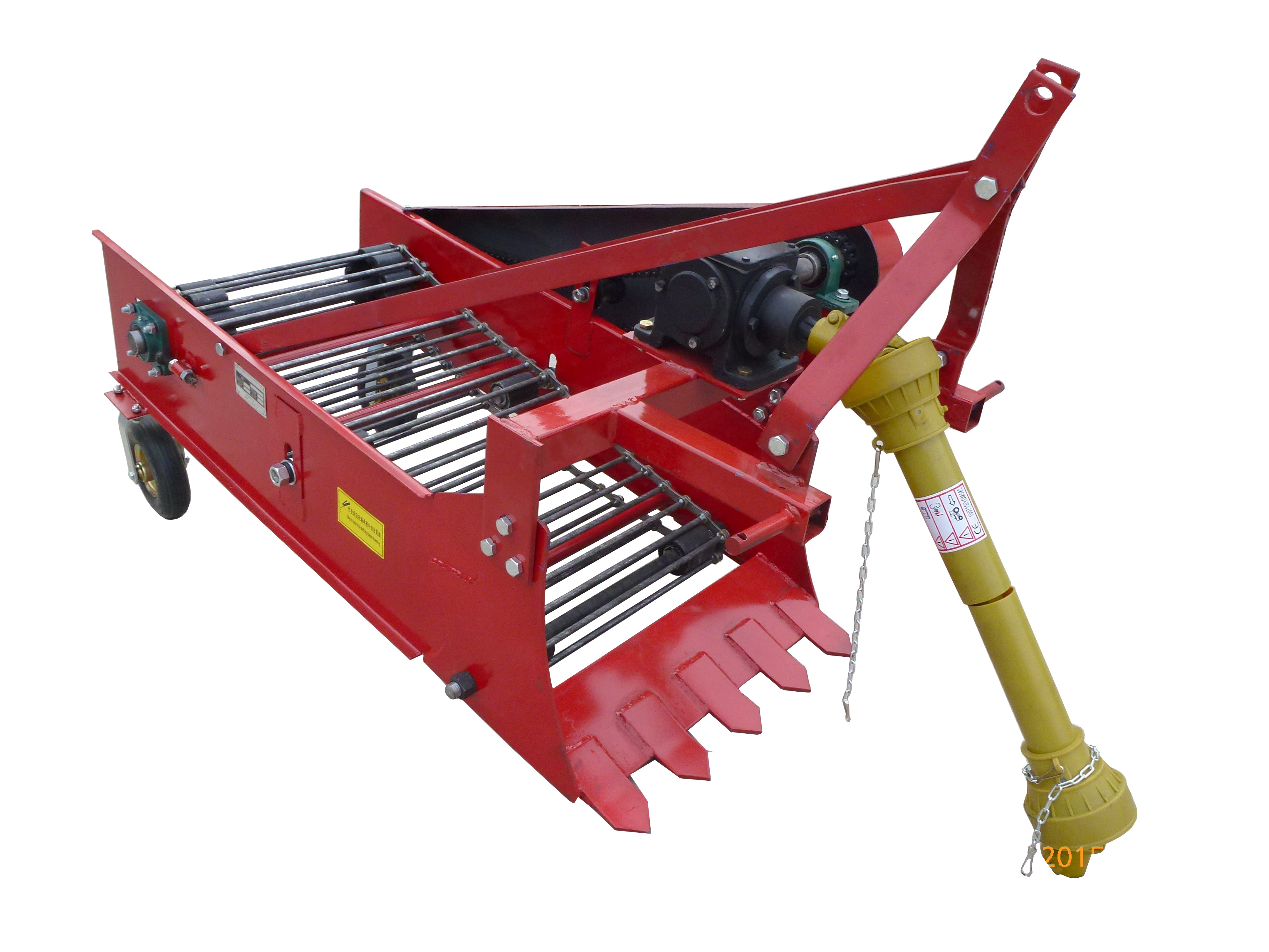 Potato harvester herb harvest machine cassava harvester tractor mini PTO