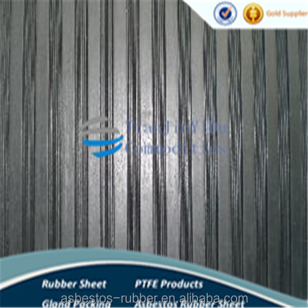 Industrial rubber sheet corrugated fine wide composite ribbed flooring mats