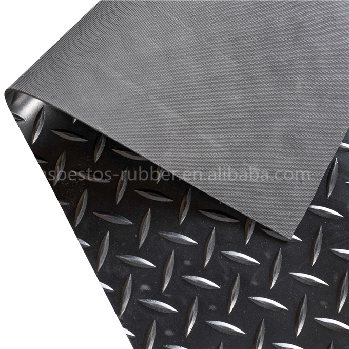 Anti Slip Checker Rubber Sheet