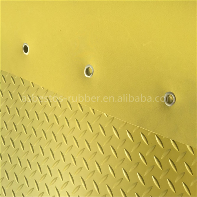 Anti Slip Checker Rubber Sheet