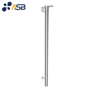 Bathroom Accessories Vertical Towel Rail 900mm Chrome