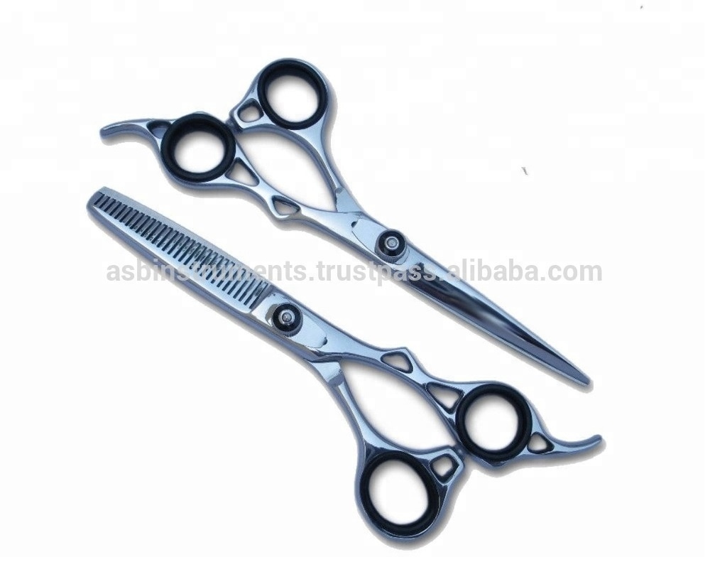 Hair Cutting Scissors Set Stainless Steel Professional 6 Inch Customized Logo Barber Hair Dressing Scissors Shears