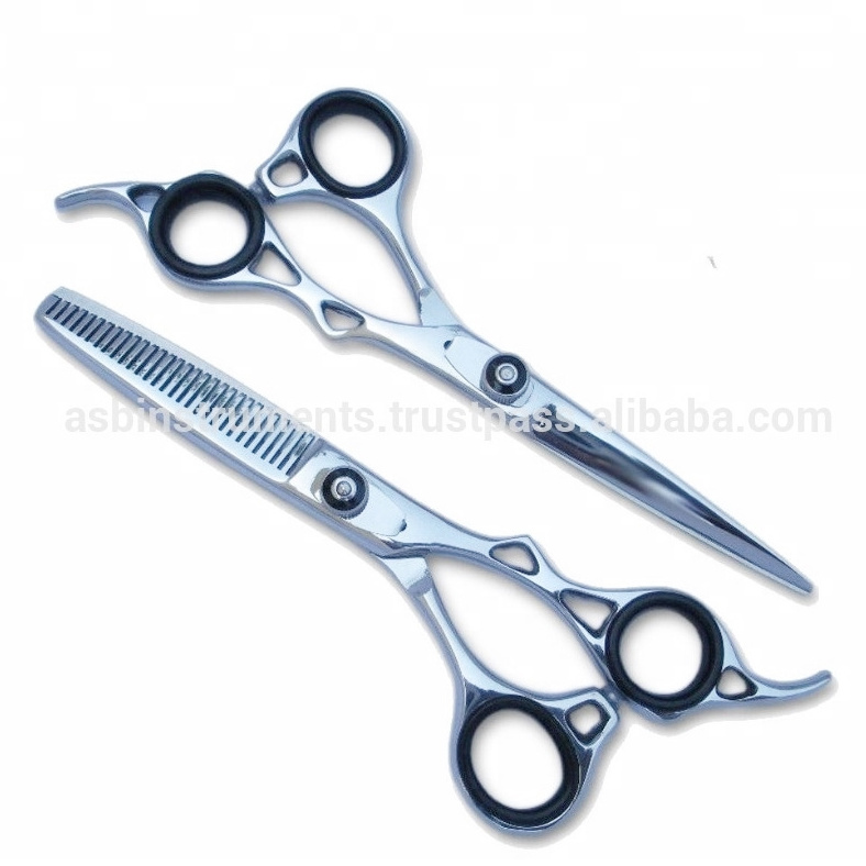 Hair Cutting Scissors Set Stainless Steel Professional 6 Inch Customized Logo Barber Hair Dressing Scissors Shears