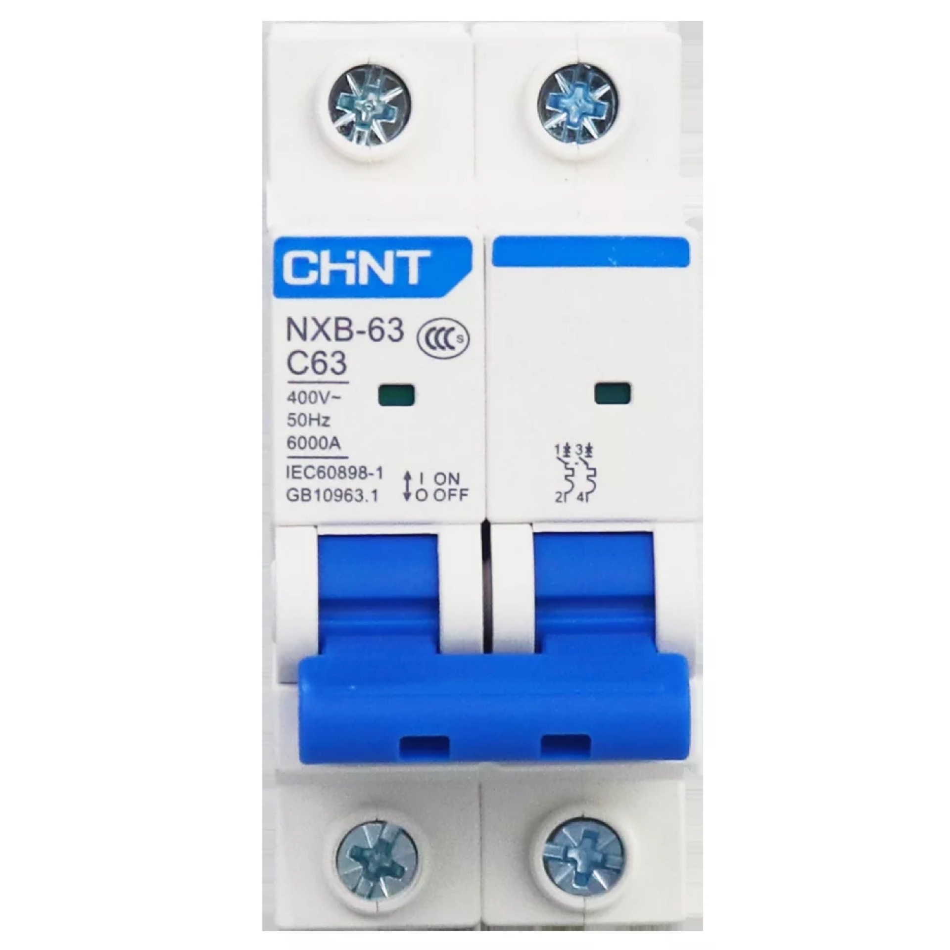 Hot sale CHNT NXB-63 series MCB 1A 2A 3A 4A 6A 10A 16A 20A 25A 32A 40A 50A 63A miniature circuit breaker