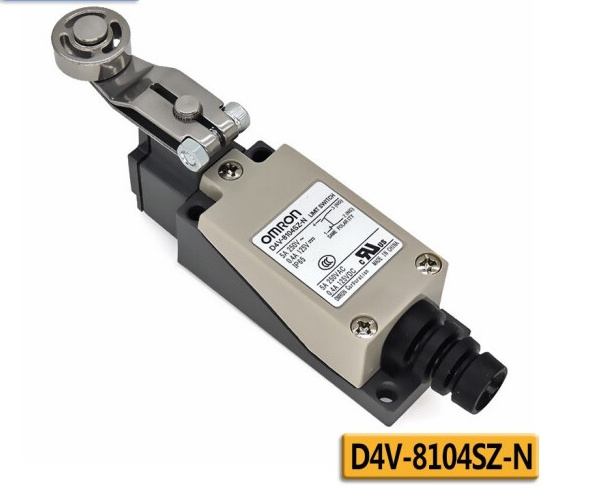 Original  Omrons D4V limit switch, stroke switch, 5A 250V roller type, replace AZ TZ ME ME8104 D4V-8104SZ-N