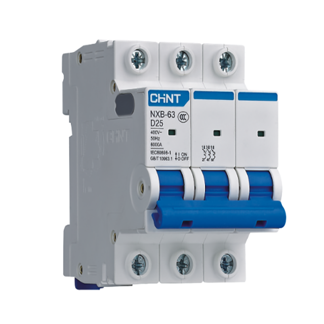 Chint cheapest MCB NXB-63 1P 2P 3P 4P 6A 10A 16A 20A 32A 40A 63A B C D Electromagnetic Chint NXB-63 Miniature Circuit Breaker