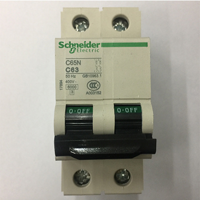 Original Schneiders brands Acti9 IC65N Schneiders mcb circuit breaker A9F18450 4P 50A in stock