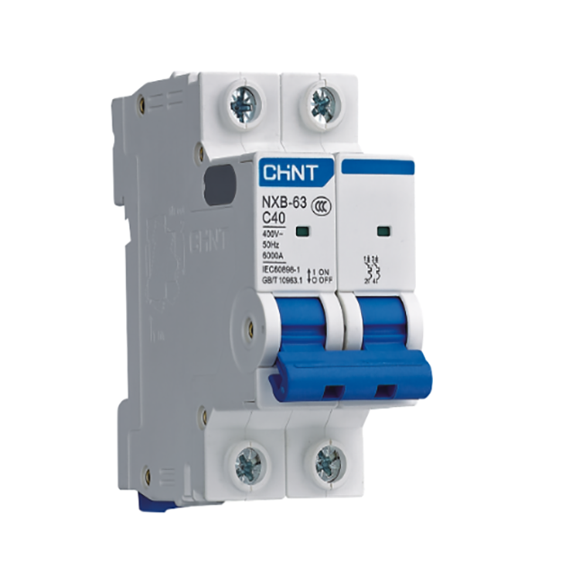 Chint cheapest MCB NXB-63 1P 2P 3P 4P 6A 10A 16A 20A 32A 40A 63A B C D Electromagnetic Chint NXB-63 Miniature Circuit Breaker