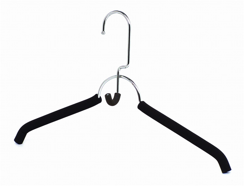 Nonslip EVA Foam padded covered wire metal hanger eva coat hanger