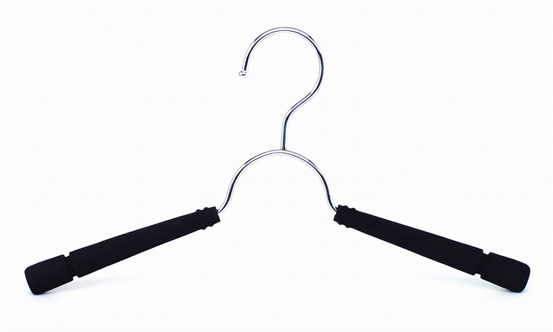 Nonslip EVA Foam padded covered wire metal hanger eva coat hanger