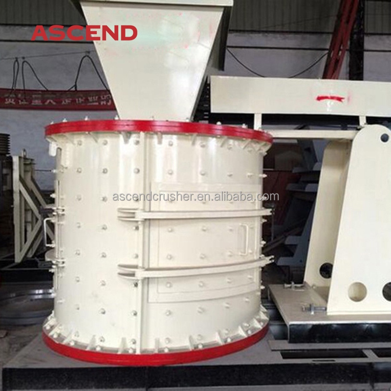 high capacity 50 ton per hour gravel sand making vertical shaft impact compound crusher machine