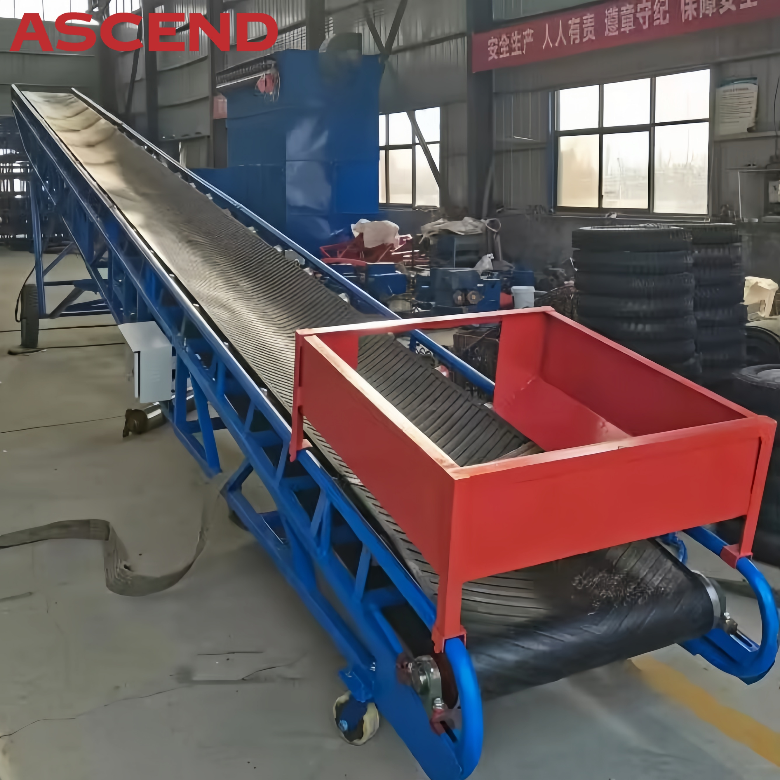 Small Custom Long Distance Mining Construction Belt Conveyor