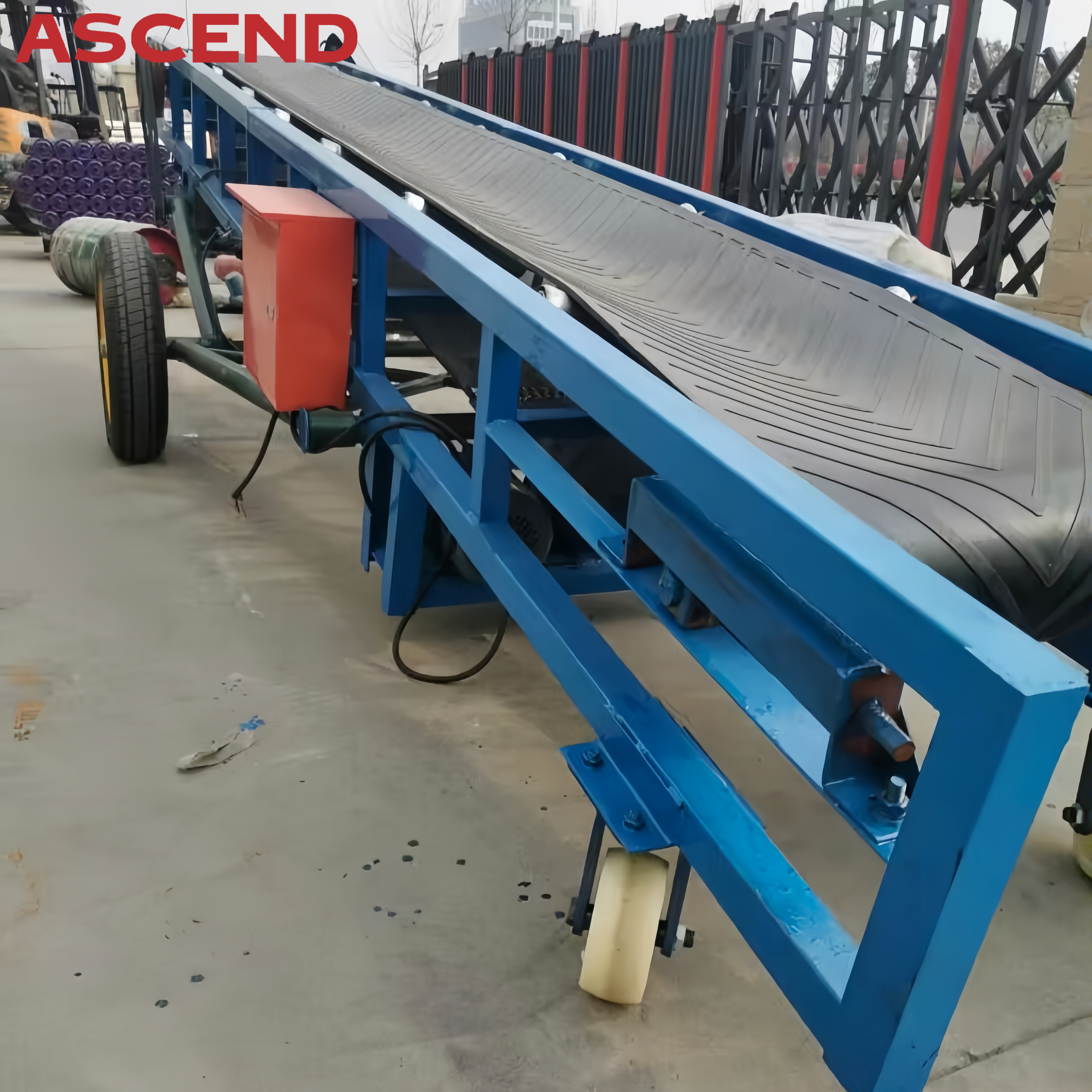 Small Custom Long Distance Mining Construction Belt Conveyor