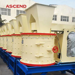 high capacity 50 ton per hour gravel sand making vertical shaft impact compound crusher machine