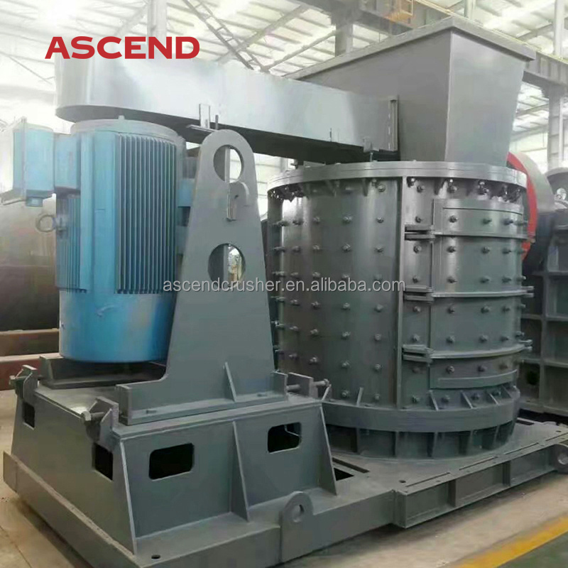 high capacity 50 ton per hour gravel sand making vertical shaft impact compound crusher machine