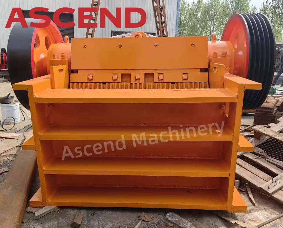 High efficiency stone jaw crusher for limestone marble pebble 40TPH big capacity  used in mining quarry plant