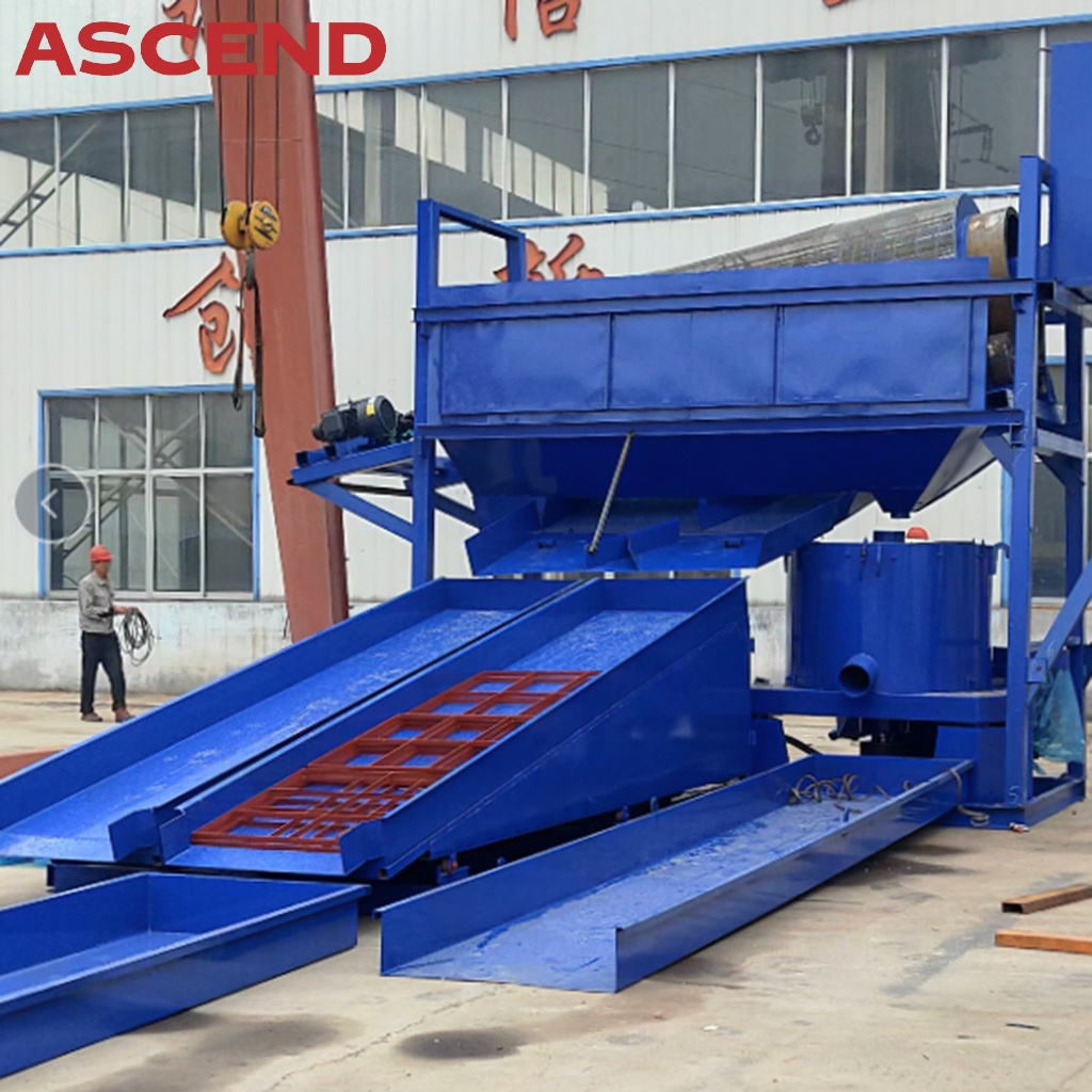 100tph Fine Gold Recovery Washing Plant Equipment