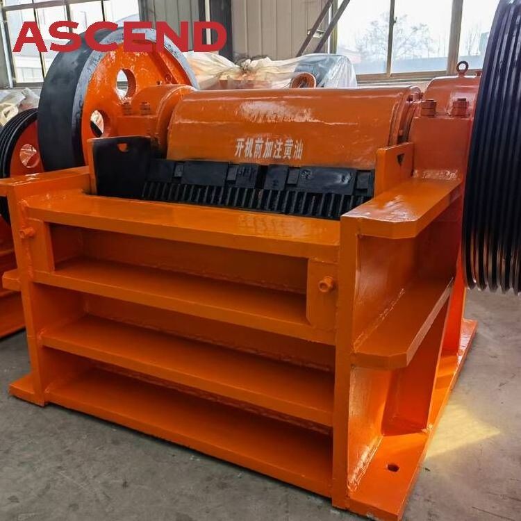 Rock marble gravel PE250x1200 PE300x1300 PEX series jaw crusher in gold mining railway