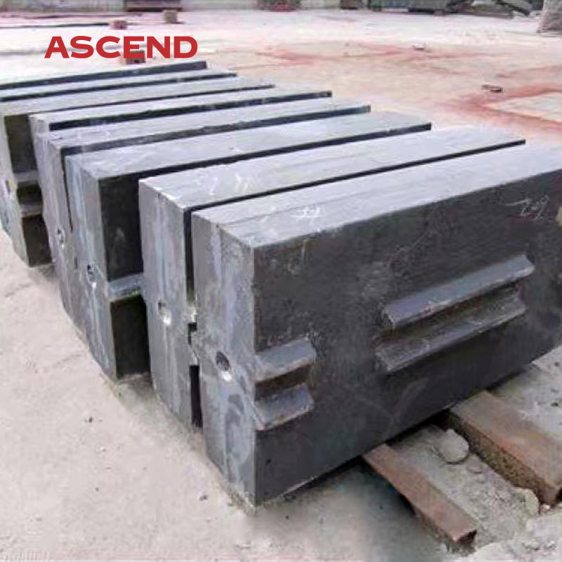 Gator Haz Hazemag  OEM eagle HSI PF 1007 1010 1214 1315 impact crusher  hammer blow bar wearing plates spare parts