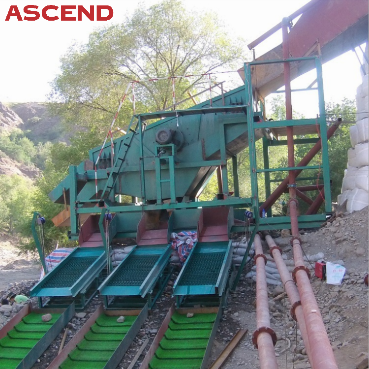 Gold mining machinery portable small alluvial diamond wash plants  gold washing plant