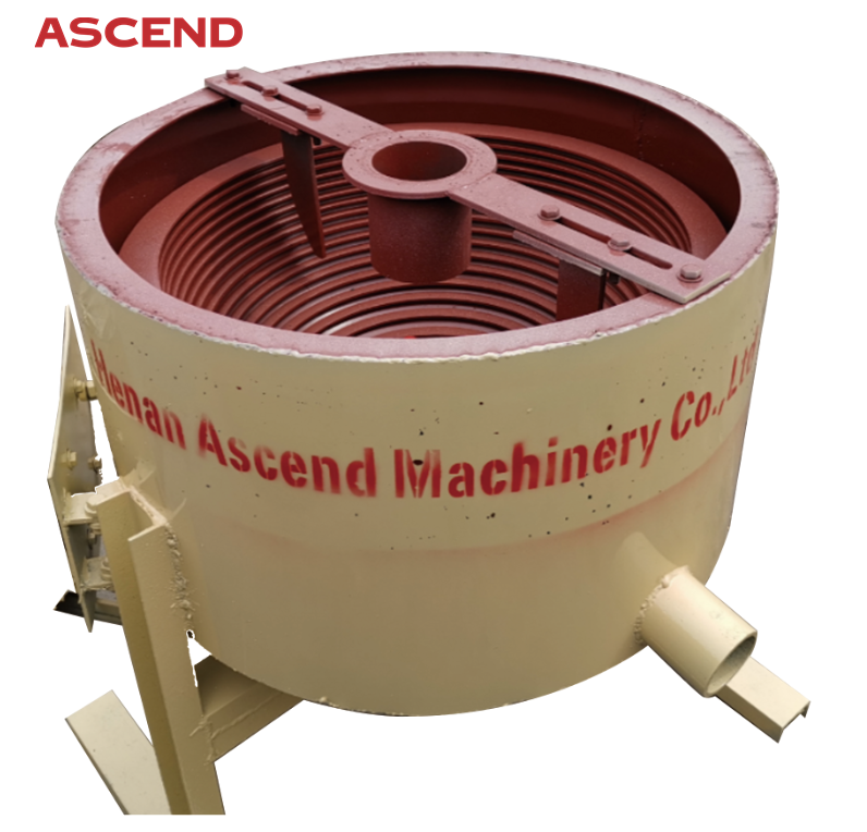 Ascend concentrator machine gold kacha 1-1.2tph capacity separator gold high efficiency gold centrifugal