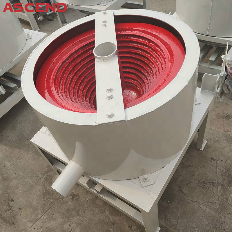 Ascend concentrator machine gold kacha 1-1.2tph capacity separator gold high efficiency gold centrifugal