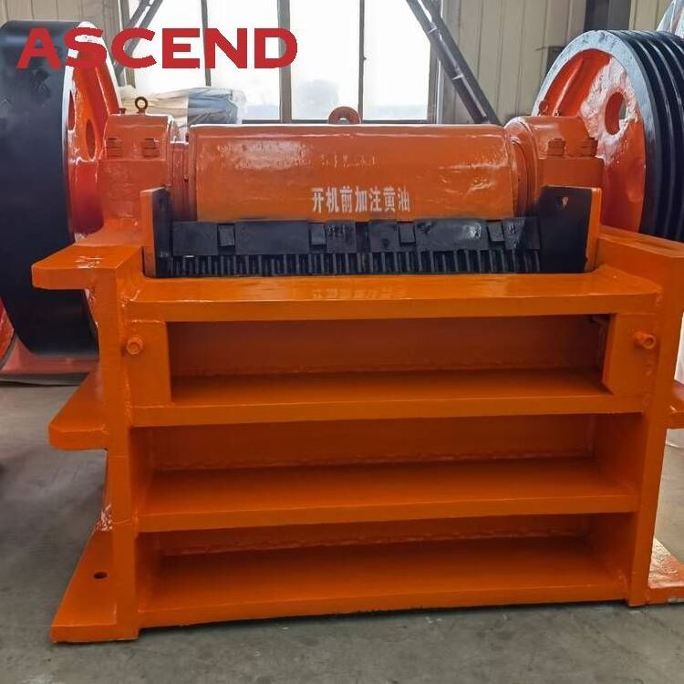 Rock marble gravel PE250x1200 PE300x1300 PEX series jaw crusher in gold mining railway