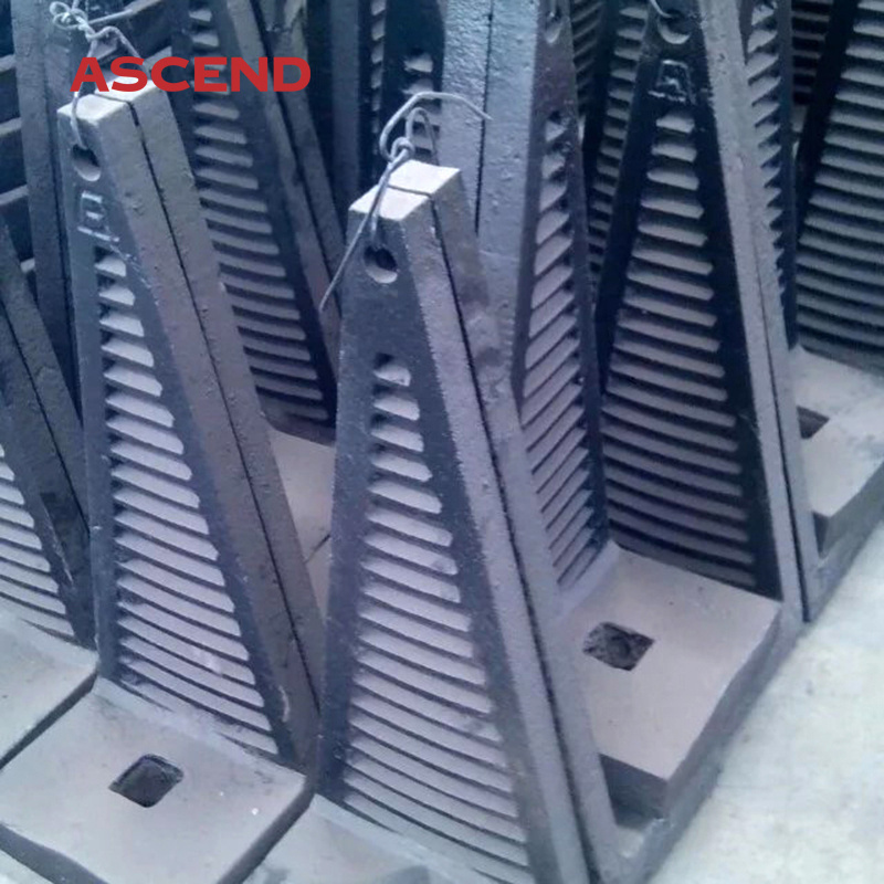 Low price OEM customize cast alloy ball mill liners wear resistant lining plate spare parts