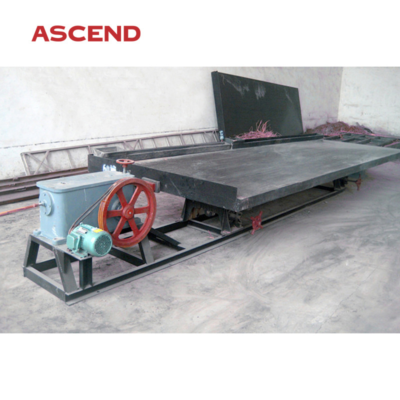 Fine gold recovery machine Ascend gold shaking table separator gold 6s model shaker table 1 ton per hour capacity