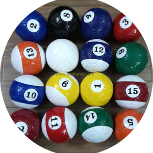 Complete set of snookball Billiard Soccer Balls footballs handball pool soccer ball Mini balls