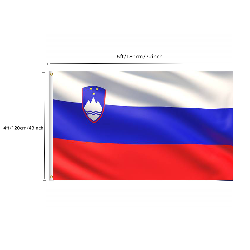 buy flags of countries big 4*6ft slovenia waterproof cool country flags sports meet countries national flags