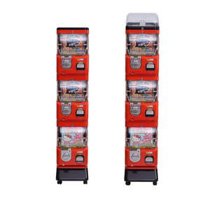 Metal Globe Tomy Gacha Three Layers Boouncy Capsule Toy Gashapon Tennis Candy Gumball Bouncy Rubber Golf Ball Vending Machine