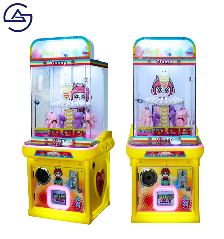 Coin Operated Arcade Prizes Gift Game Machine Top Quality Automatic Card Clip Game Machines