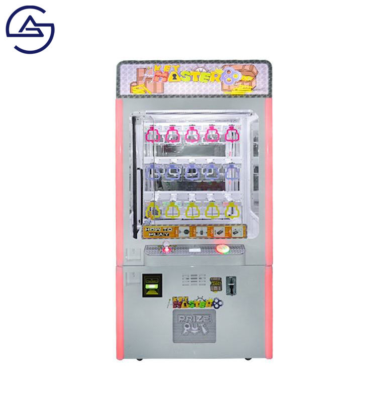 New Model Coin Operated redemption keymaster Arcade Machine Bill Acceptor Toy Gift Prize Key Master Vending Machine for sale