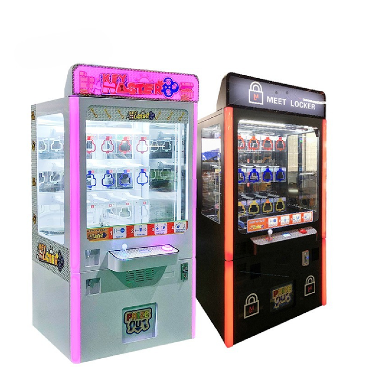 New Model Coin Operated redemption keymaster Arcade Machine Bill Acceptor Toy Gift Prize Key Master Vending Machine for sale