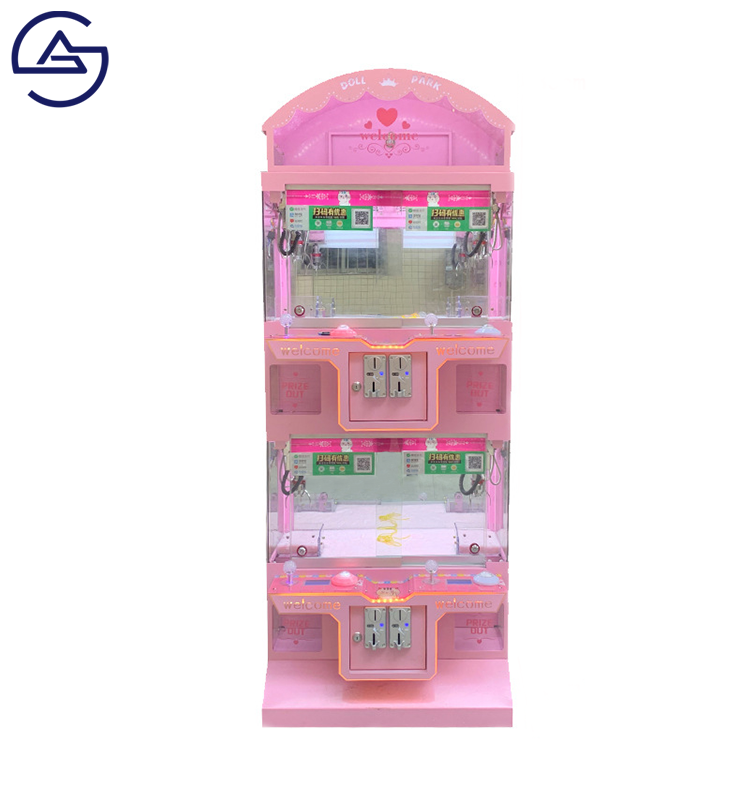 Cheap and Fun Plush for Toys Mega Mini Claw Machine for Human Claw Machine