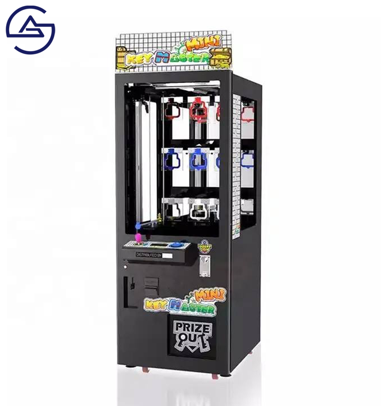 New Model Coin Operated redemption keymaster Arcade Machine Bill Acceptor Toy Gift Prize Key Master Vending Machine for sale