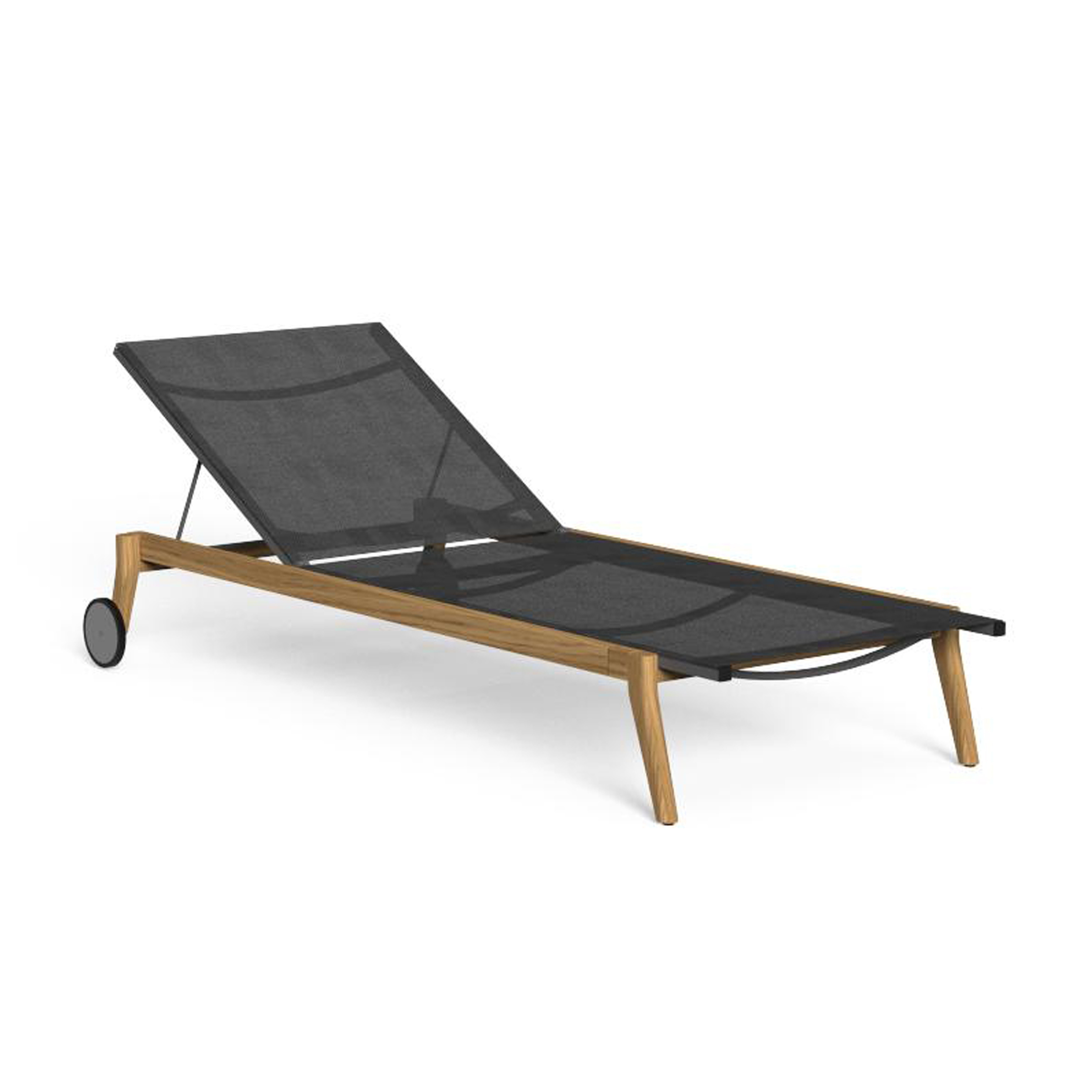 Modern Rattan Sun Lounger Poolside Sunbed Furniture for Hotel Outdoor Garden Use